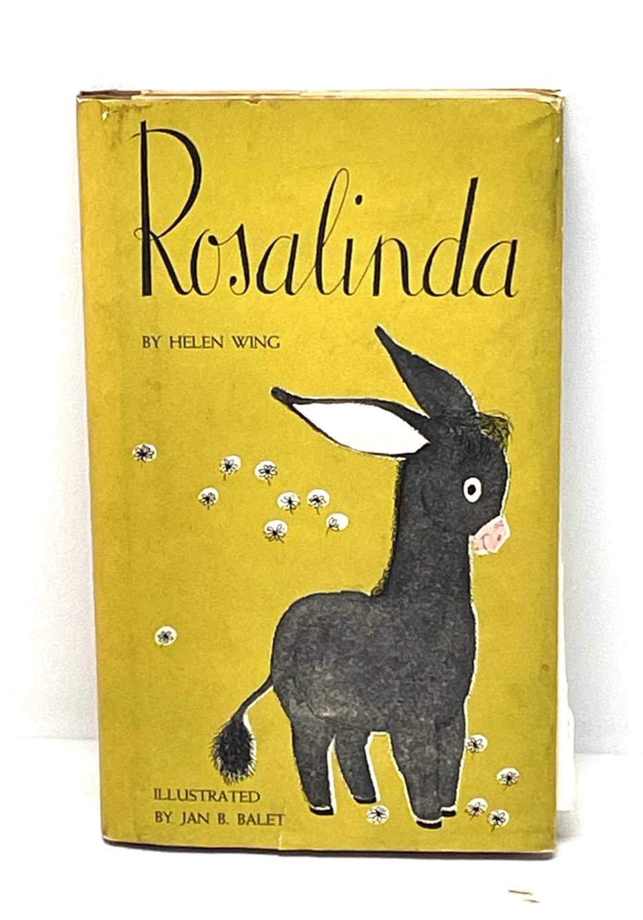 1952 Rosalinda Helen Wing Jan B Balet First Printing Vintage Children's Book DJ